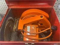 BLACK & DECKER SAW IN RED CASE