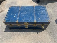 BLUE METAL TRUNK