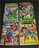 Captain America (4) Comic Lot i