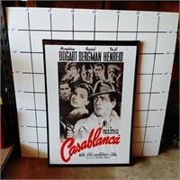 Casablanca Movie Poster Framed