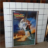 Back to the Furture Framed Movie Poster