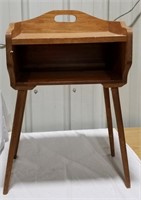 Wood Telephone Table / Lamp Stand,