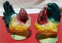 Hen & Rooster figurines
