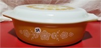 Pyrex Oval Covered Casserole