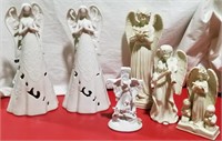 Ceramic and Porcelain Angel figurines