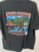 Harley Davidson Alaska Dealer Shirt Ketchikan