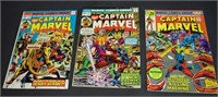 Captain Marvel (3) Comic Lot III