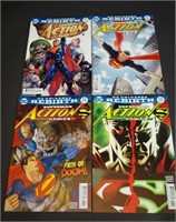 Action Comics (4) Comic Lot II