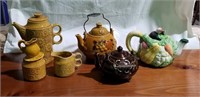 Tea Pots, various designs