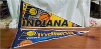Indiana Pacer Pennants (2)