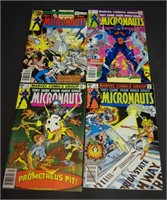 The Micronauts (4) Comic Lot I