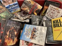 Large Lot of DVDs and CD's