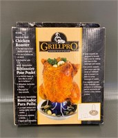 Grill Pro Stainless Steel Chicken Roaster