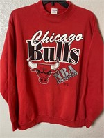 Vintage 1990 Chicago Bulls Trench Crewneck