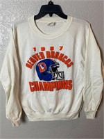 Vintage 1987 Denver Broncos Champions Crewneck