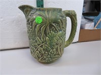 Beautiful Antique Stoneware Pitcher (lip repair)