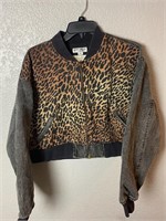 Vintage Guess Georges Marciano Leopard Jean Jacket