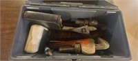Toolbox with Pipewrenches + More