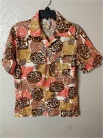 Vintage Hawaiian Shirt Made In California