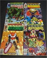 The Micronauts (4) Comic Lot II