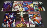 Invincible Iron man (7) Comic Lot