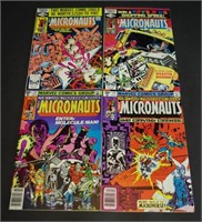 The Micronauts (4) Comic Lot IV