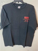 Vintage Kiss Alive Worldwide Tour Crew Shirt