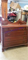 Antique  dresser with glove boxes 46" made by