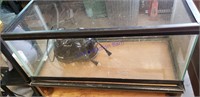 30 in by 12 reptile tank with lights