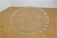 Large Candlewick Cake Plate?  14" wide