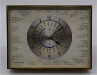 Hampton Quartz West German World Clock