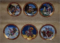 1995-2000 Santa Claus Collection Plates