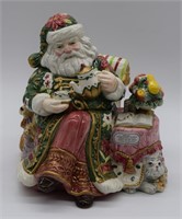 Fitz & Floyd Father Christmas Candy Box