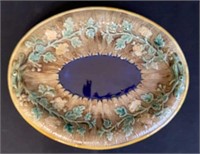 Antique Majolica Tray Plate