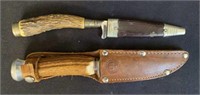 Two Stag Handle Knives