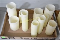 Assorted Flameless Candles