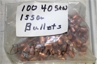 100 40 S&W BULLETS