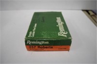 BOX REMINGTON 257 ROBERTS AMMO