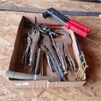 Assorted Vice Grips, Etc.