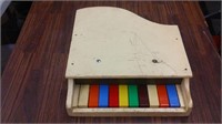 vintage toy piano