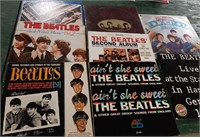8 Beatles LP albums