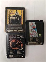 3 McCartney 8 track tapes