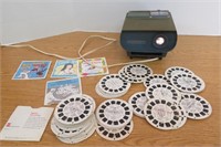 Vintage View Master Projector With Reels