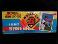 1990 Baseball cards in sealed box