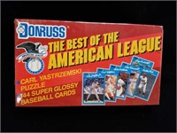 Best Of American League baseball cards