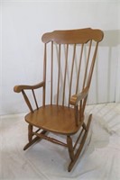 Tell City Rocking Chair ? 41" high  top of back