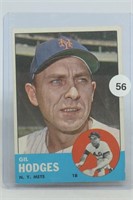 1963 Topps Gil Hodges 245