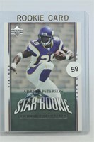 2007 Upper Deck Rookie Exclusive Adrian Peterson