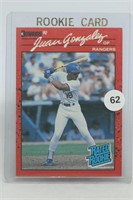 1990 Donruss Juan Gonzalez 33