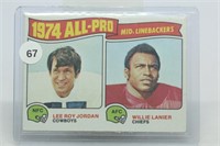 1975 Topps All Pro Linebackers 218